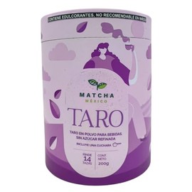 Taro Para Bebidas 200g Sin Azúcar Refinada Ni Lácteos. Polvo para Bebidas y Frappes  Matcha México                                                    