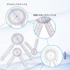 Coollooda Goniometer Transparent 3 Pcs Plastic Angle Meter Ruler Protractor