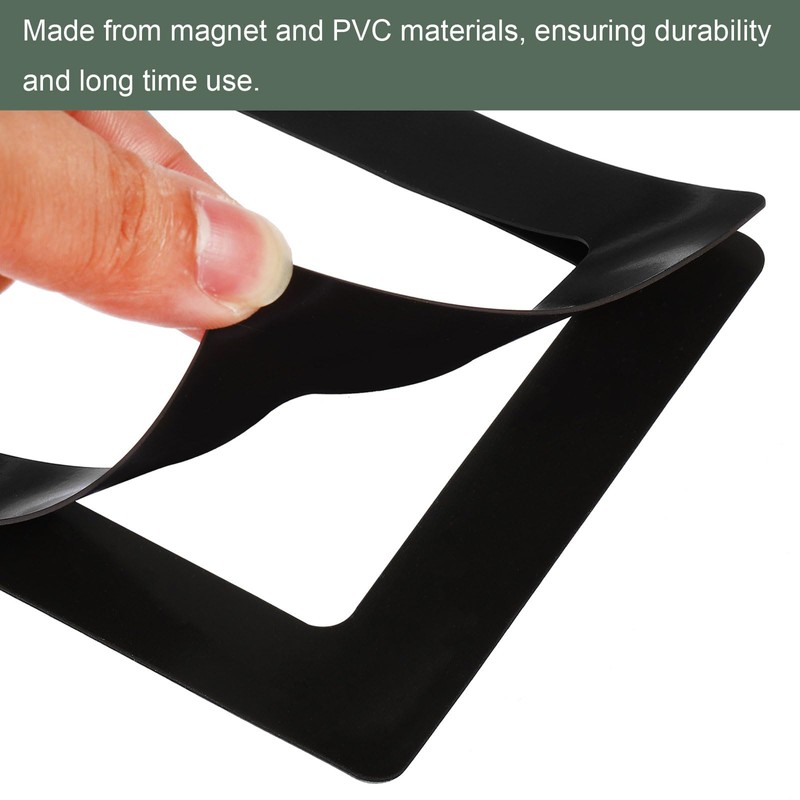 YOKIVE 2 Pcs Magnetic Picture Frame, Magnets Holds Photo |