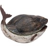 Primitives by Kathy Medium Blue Whale Home Décor Sitter