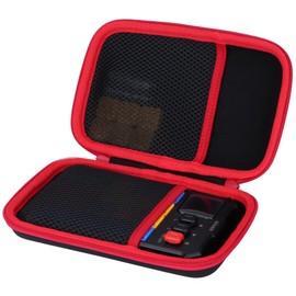 Lebakort Storage Case Compatible with GiiKER Super Slide Puzzle Games Original 500+ Challenges Brain Teaser Puzzle Toys Kids Teens (Black + Red Case)