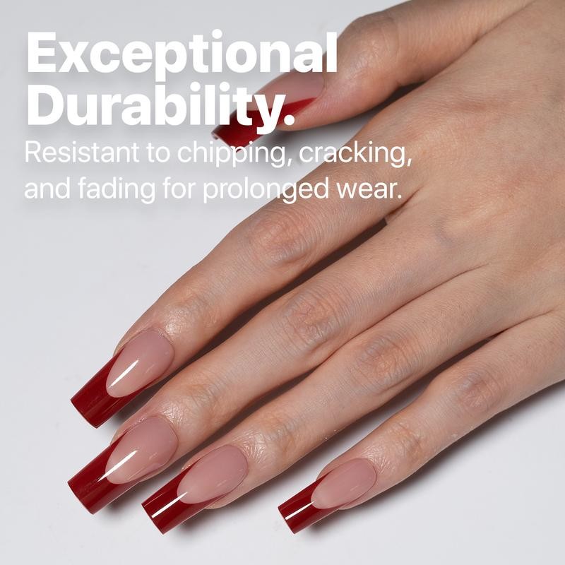 SXC Cosmetics X-Pro Tips French Tip Press on Nails –