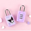 Cute Locker Lock, Combination Lock, 3-Digit Padlock for School Gym