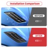 Linskip Fender Side Emblem Trim Compatible with Ford F150 Raptor