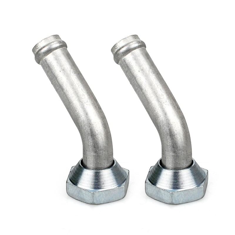 H-Jun 2Pcs Transmission Cooler Oil Tube Connector Compatible with Honda