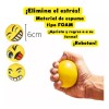 KFMX 12 Pelotas Caritas Antiestres De Esponja Suaves Fiesta Bolo