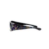 Polarized Rhinestone Fit Over Lens Cover Sunglasses - Purple Butterfly