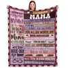 COZYCRIB Mum Blankets (Gift of Mother Purple, 150 x 130