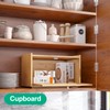kiplant Large Bread Box for Kitchen Counter, Bamboo Bread Storage