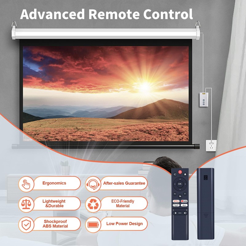 WDZP New Projector Remote Control Replacement for ZDSSY P92MAX-W, Salange