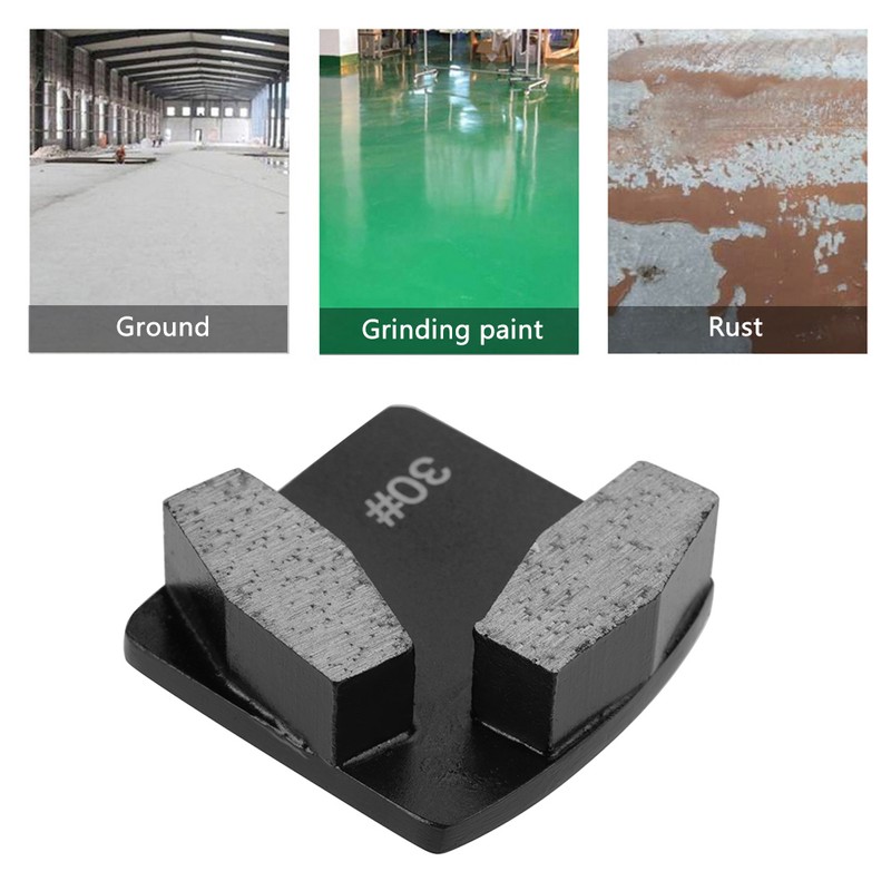 Grit 30 Medium Bond Trapezoid Diamond Concrete Grinding Pad Grinding