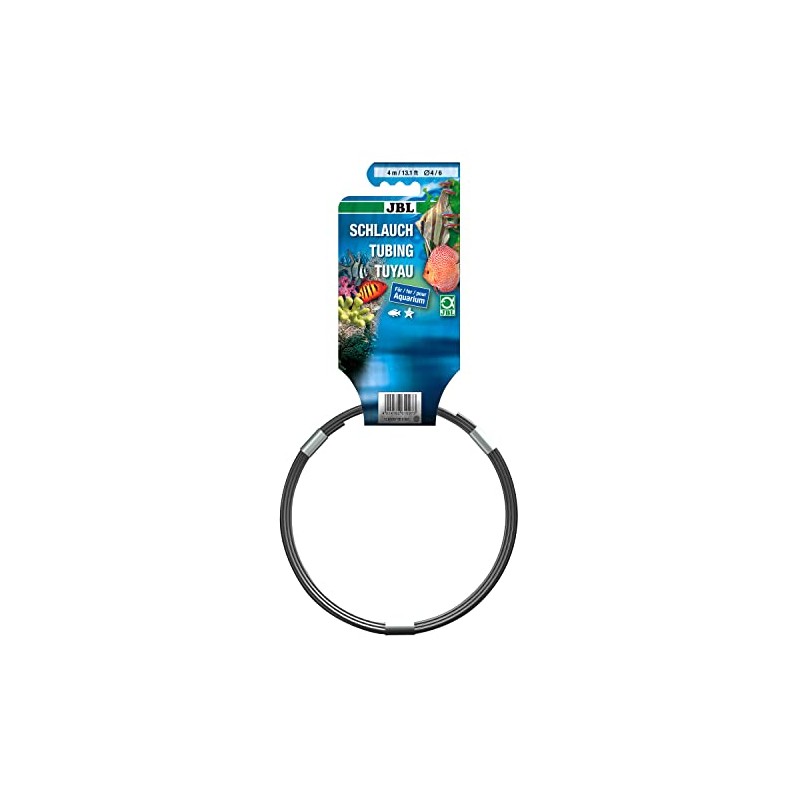 JBL 6109700 Tube Water Hose for Aquariums Aqua, Gray, 4/6