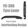 BikeHand Bike Bicycle Plastic/Metal Boosted/Steel Boosted Tool Tire Levers -
