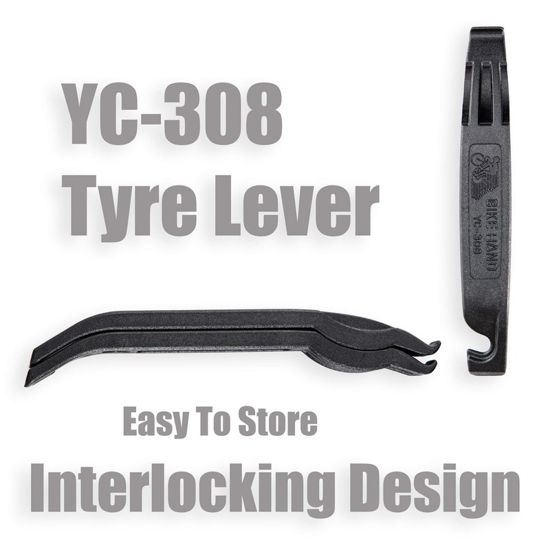 BikeHand Bike Bicycle Plastic/Metal Boosted/Steel Boosted Tool Tire Levers -
