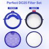 DC25 Filter Replacement Compatible with Dyson DC25 includes 2 Washable