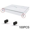 100 x Technics Record Player U-Shaped Rubber Feet Replacement Damping