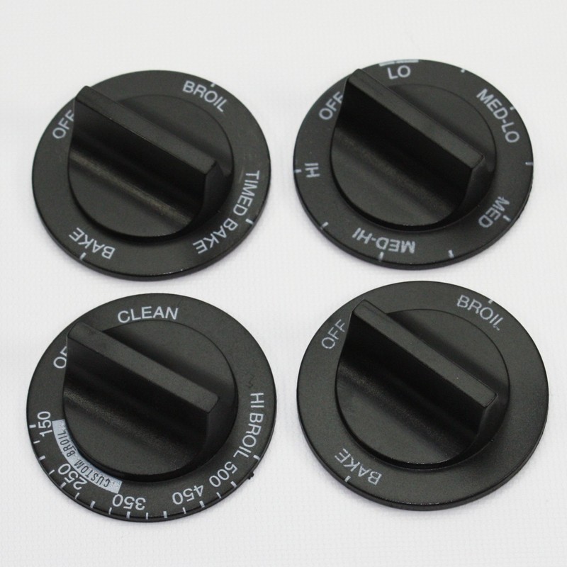 Supco RK362 Direct Replacement Range Knob Set For Whirlpool 814362,