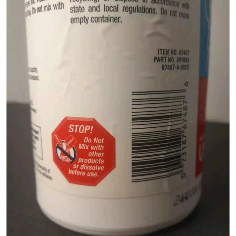 HTH Liquid Solar Blanket Pool Care 28oz Compatible W Salt