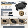 Recliner Replacement Handle for 3 mm and 6 mm Cables
