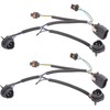 APSVE Headlights Assembly with Bulb & Wiring Harness compatible with