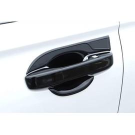 TERDARAY Exterior Door Handle Covers Compatible with Honda New CRV CR-V 2023 2024 2025 Door Handle Cup Bowl Cover Trims Exterior Car Accessories ABS 8PCS(Glossy Black Style)
