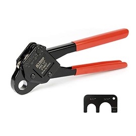 IWISS Angle Head F1807 PEX Pipe Crimping Tool for Copper Rings - 1/2-inch Angle Single Crimper