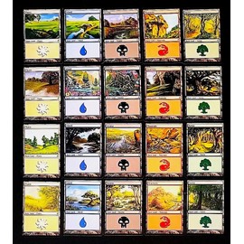 GirlGames - MTG PACK FRESH LRW COLLECTOR SET - NEW BASIC LAND - LORWYN PANORAMIC