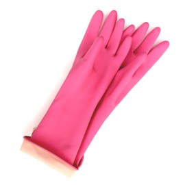 Kids Reusable Waterproof Rubber Gloves, 100% Latex, Ideal for Cooking, Dishwashing, Cleaning, Painting, Pet Care, Crafts