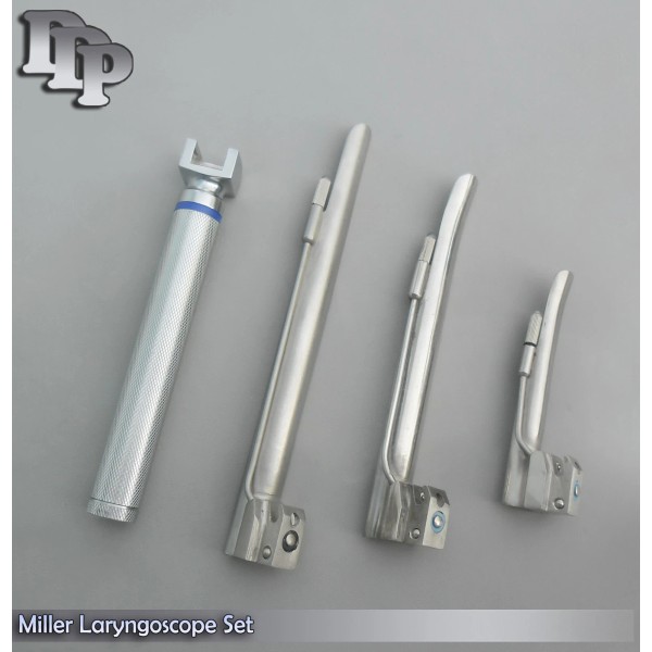 DDP LARYNGOSCOPE SMALL HANDLE AA + 3 MILLER BLADE #1