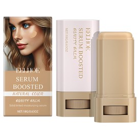 Foundation Stick Skin Tint Foundation Full Coverage Concealer Stick, Face Make Up Beauty Balm for Women Longwear Brightens Hydrates Smoothing Effect, Natural Skin Look, (Natural Colour)