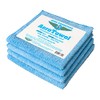Aero Cosmetics All-Purpose Microfiber Cleaning Towels (4-Pack) Cleaning Cloth for