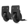Zoofen Luggage Replacement Wheels 2 pcs Rear Wheels for Suitcase