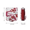 Cockatoo Lipstick Case Mini Wallet organizer Box with Mirror, Genuine