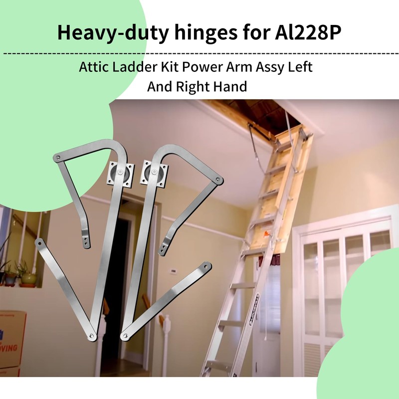 PR315500-LH and PR315500-RH Attic Ladder Kit Power Arm Assy Left