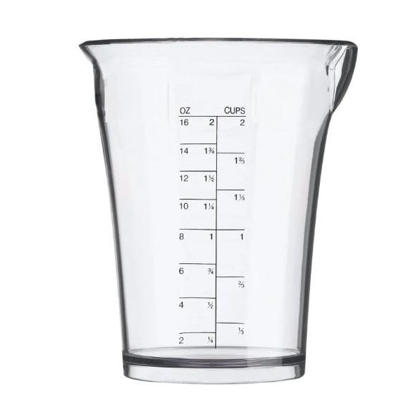 Univen Blender Measuring Cup 16 ounce (500ml) Compatible with Cuisinart