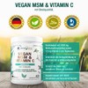 Pharmavital Vegan MSM & Vitamin C Capsules from Germany (Pack