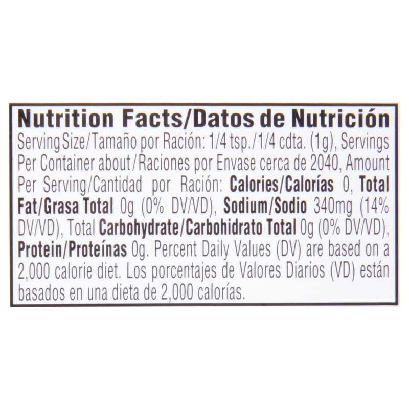 McCormick Culinary Traditional Seasoned Salt, 4.5 lb - One 4.5