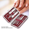 Etiquette Set, Grooming Set, Stainless Steel, Cutter, Nail File, Earpick