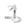 ibili 769500 Cookie Gun Set, White/Silver,12 x 25 x 12