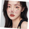 Baluue Easter Bunny Face Stickers for Festivals Cute Face Art