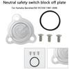 MAD HORNETS Neutral safety switch block off plate For Yamaha