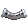 Plumb Pak PP137 Drain Pipe Elbow With Nuts and Washers,