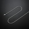 Meeran Sterling Silver Necklace for Men, 925 Silver Chain for