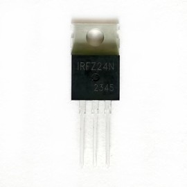 TQDLYKHS New 8Pcs for IRFZ24N IRFZ24NPBF 55V 17A TO-220 Power N-Channel Mosfet Transistor IRFZ24