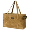 Open Top Tool Bag, Heavy Duty 16oz Waxed Canvas Tool