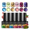 Brillo Reflectante 9d Esmalte Ojo Gato Gel Ojo Gato Diamante