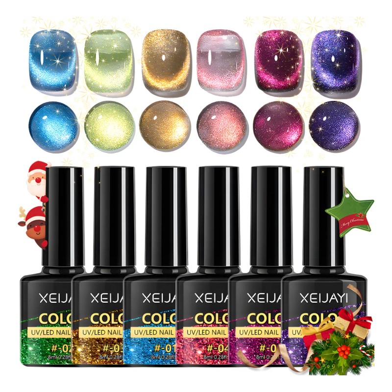 Brillo Reflectante 9d Esmalte Ojo Gato Gel Ojo Gato Diamante