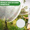Tmfsode 2 Pack Fruit Tree Netting Cover with Zipper and