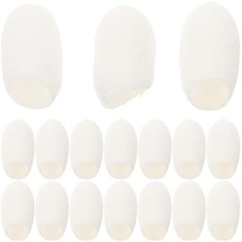 Bolas de Seda Natural para Limpieza y Exfoliación Facial Gatuida 60 Piezas