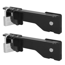 Kryonix Flip Gate Latch 7.5 Inch Heavy Duty Carbon Steel 2 Pack